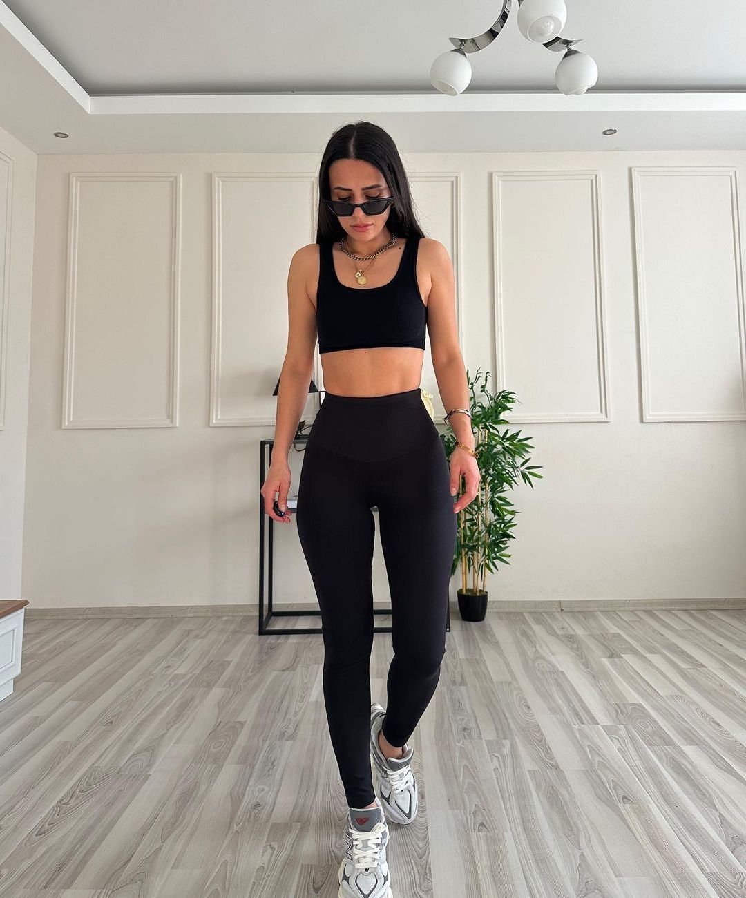 Kadın Yüksel Bel Toparlayıcı Tayt